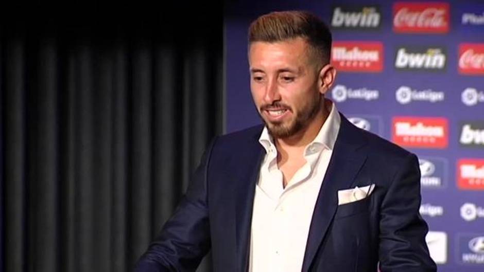 El Atlético de Madrid da la bienvenida a Héctor Herrera