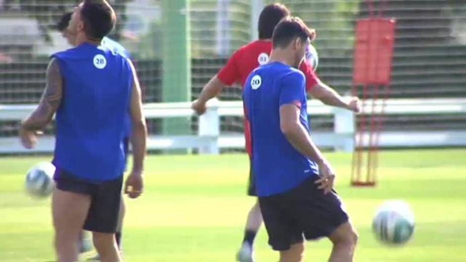 El Athletic realiza el segundo entrenamiento de jornada