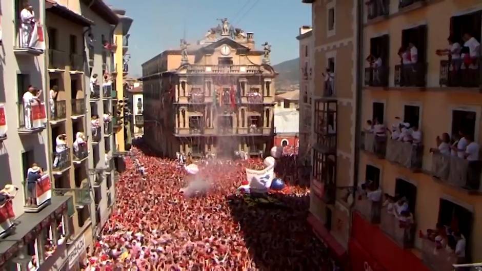 Arrancan los sanfermines con el tradicional chupinazo