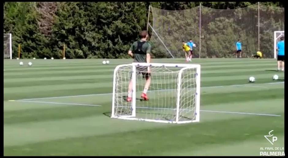 Los cedidos del Betis se entrenan en Montecastillo