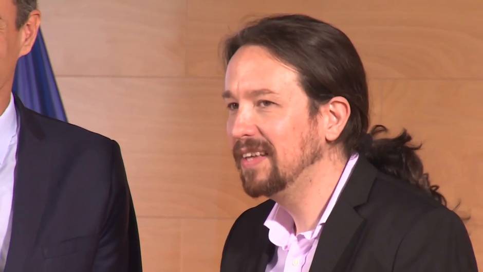 Sánchez se reúne con Iglesias y Casado de cara a su investidura