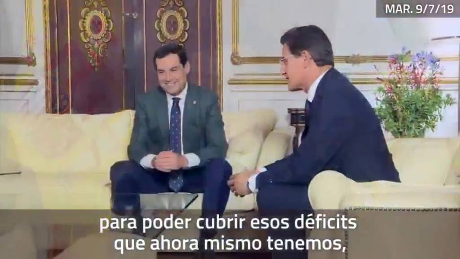 Juanma Moreno y Luis Salvador sintonizan en «la primera de muchas» conversaciones entre la Junta y Granada