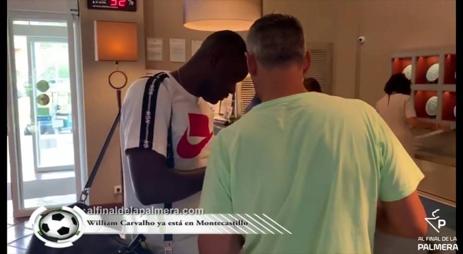 William Carvalho se incorpora a la concentración de Montecastillo