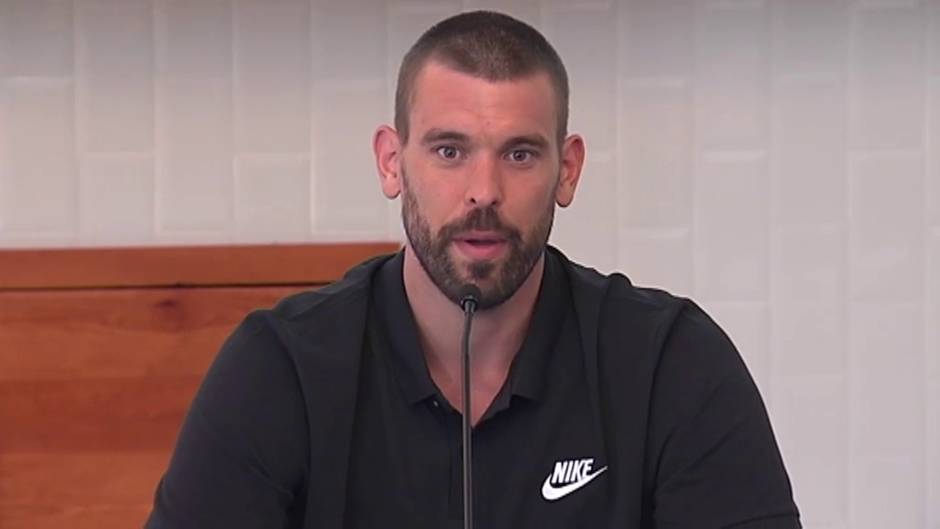 Marc Gasol: "El objetivo que tenemos en China es estar en lo más alto"