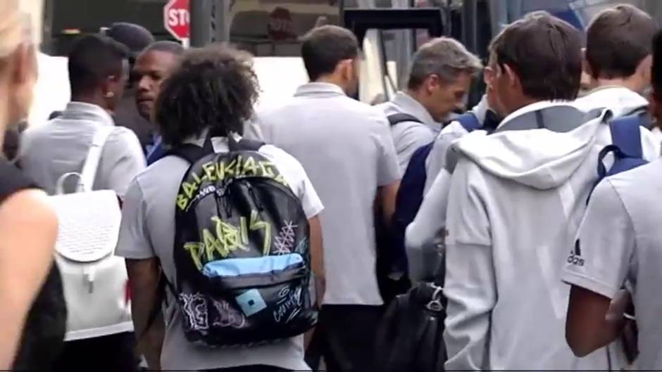 El Real Madrid ya está en Nueva York para jugar el derbi contra el Atlético