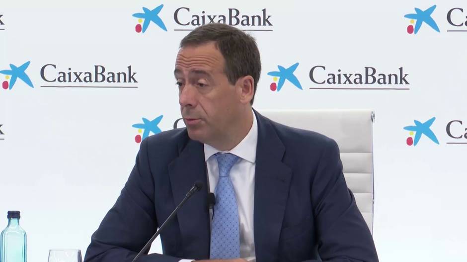 Gortázar valora los datos semestrales de Caixabank