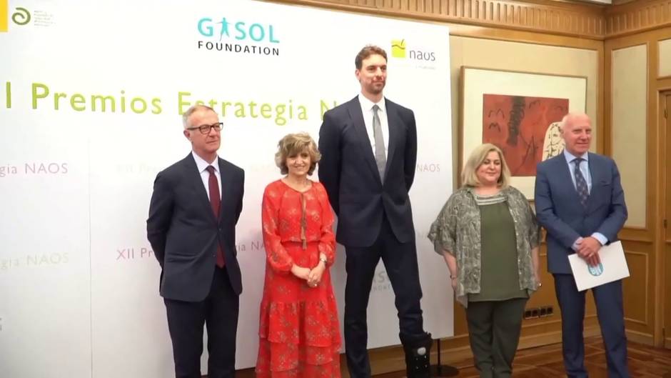 Pau Gasol, premiado por la difusión de hábitos saludables