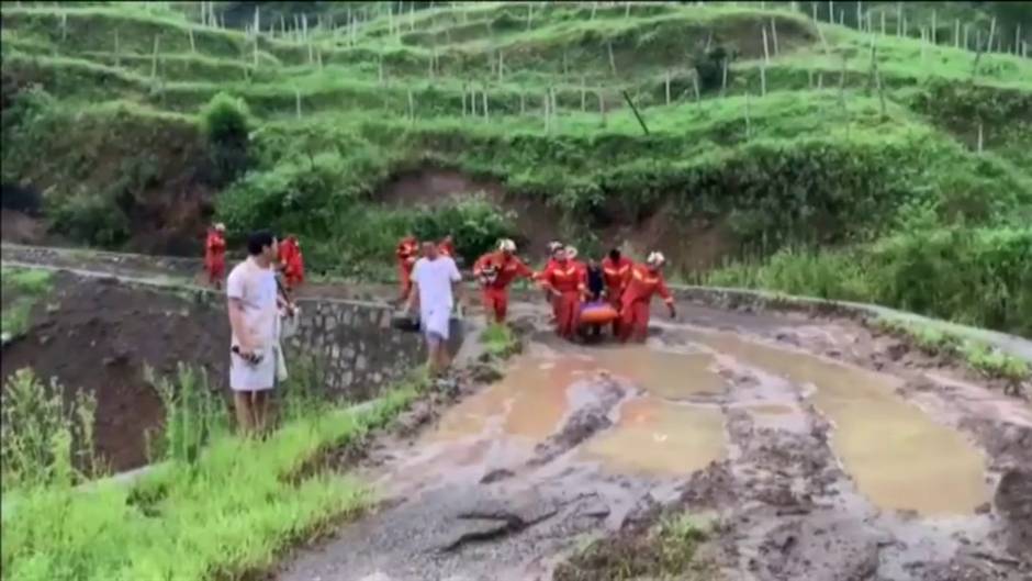 Se eleva a 33 el número de muertos tras el corrimiento de tierra en Guizhou