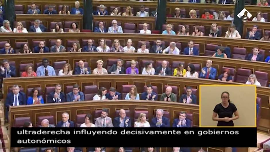 Sánchez atiza a PP y Cs en su duelo con Abascal