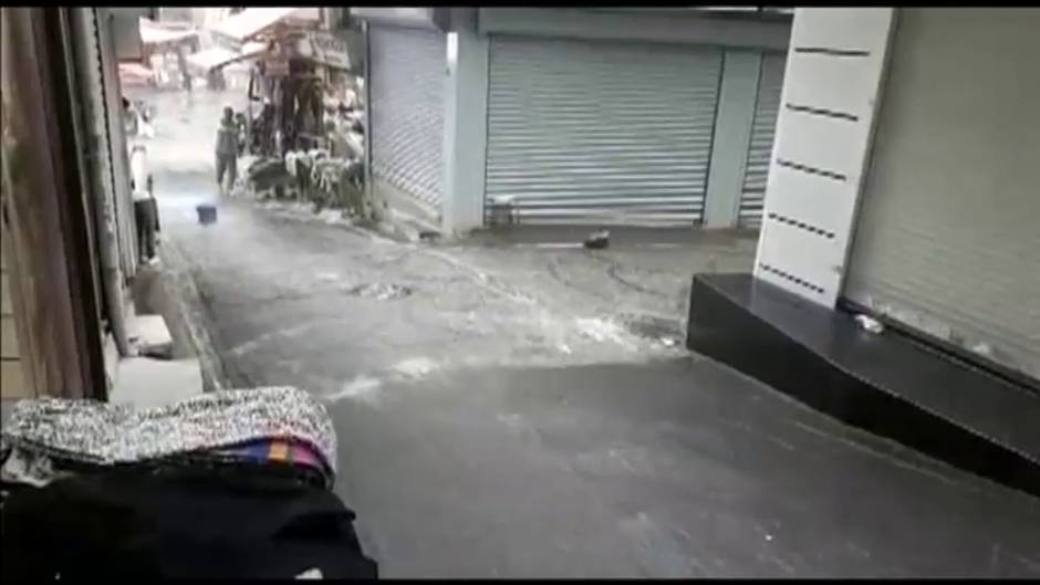 Una fuerte tormenta deja un fallecido en Estambul