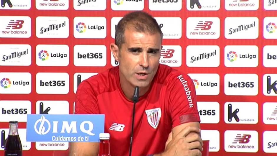 Gaizka Garitano cree que el Athletic llega a buen nivel al derbi vasco