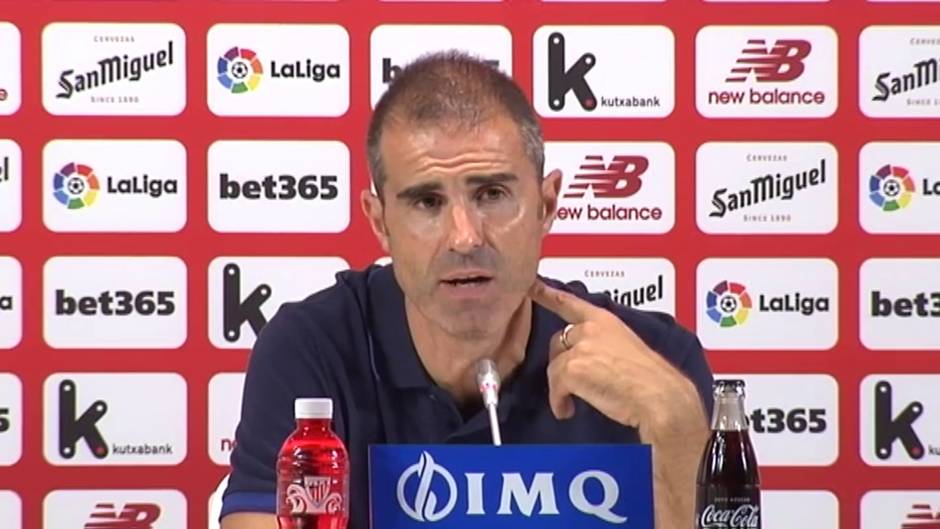 Imanol Alguacil: "El Athletic ha sido un justo vencedor, han estado por encima"