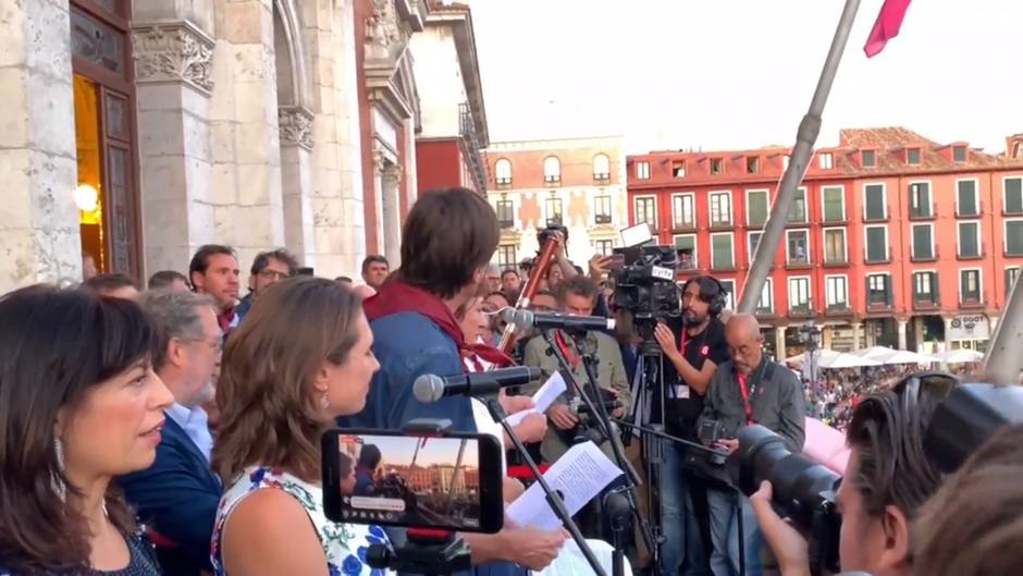 Teloncillo Teatro en el pregón de las Fiestas de Valladolid