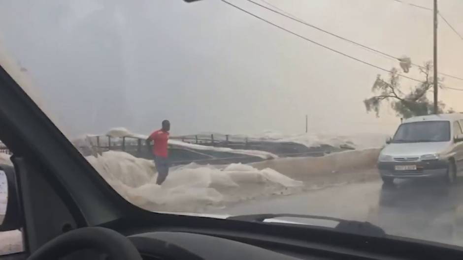 La gota fría afecta a la agricultura en Almería