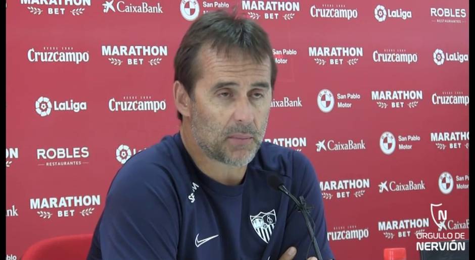 Lopetegui habla sobre Ocampos y Chicharito