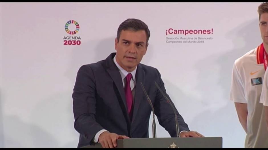 Sánchez: "Gracias por hacernos disfrutar del baloncesto"