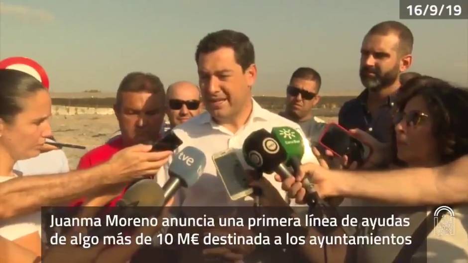 Juanma Moreno anuncia un plan de limpieza de los cauces de los ríos para prevenir inundaciones