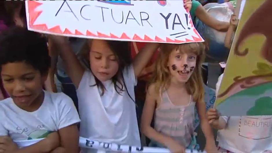 Jóvenes de toda España toman las calles empujados por la emergencia climática