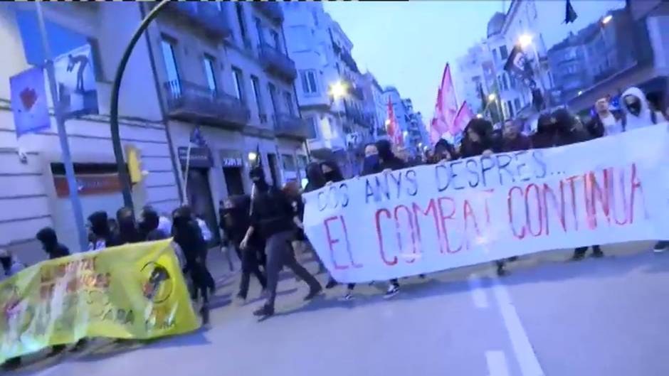 Así se ha vivido el segundo aniversario del 1-O en Cataluña