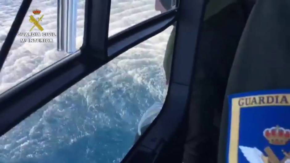 A prisión los narcos que provocaron el accidente de una lancha de la Guardia Civil durante una persecución