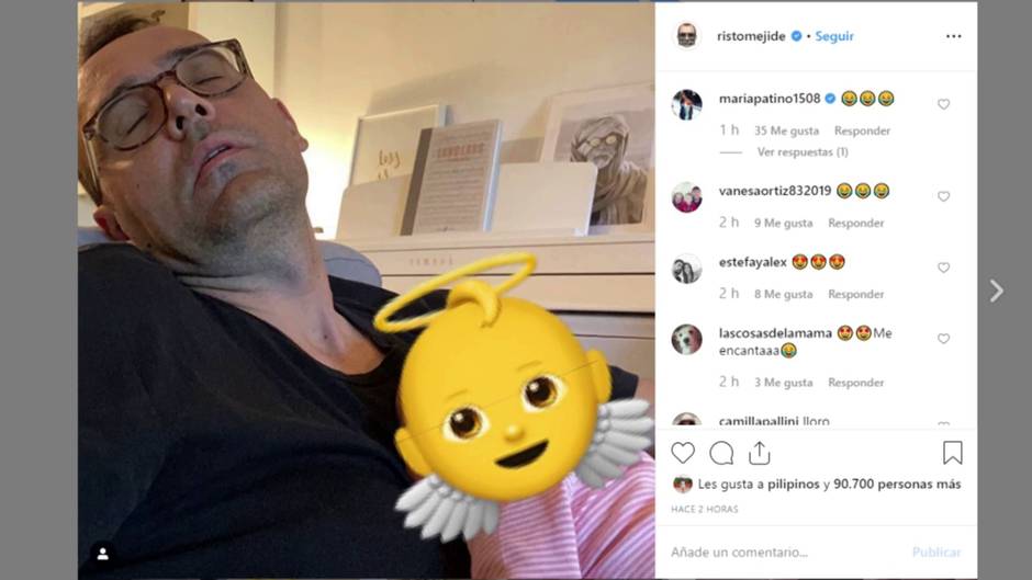 Risto Mejide narra la falta de sueño tras la llegada de Roma