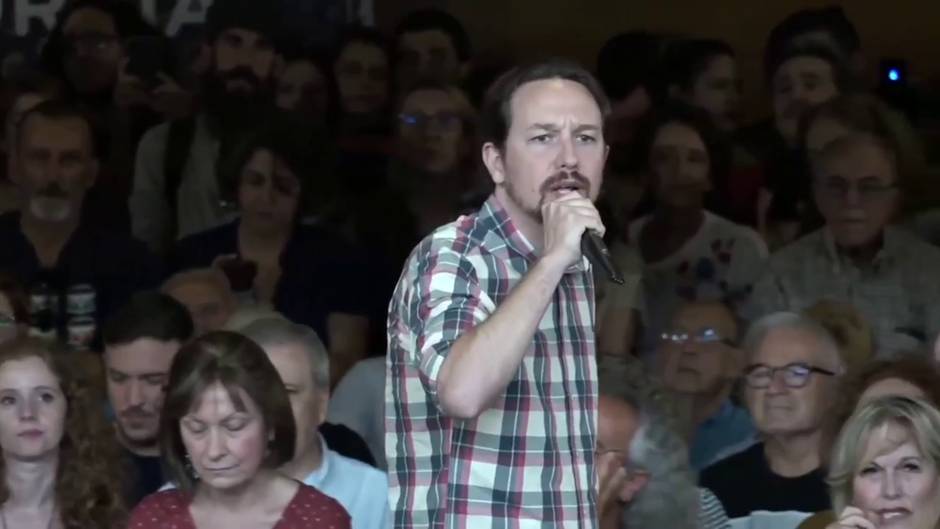 Iglesias ve "indigno" usar la exhumación de Franco de forma electoral