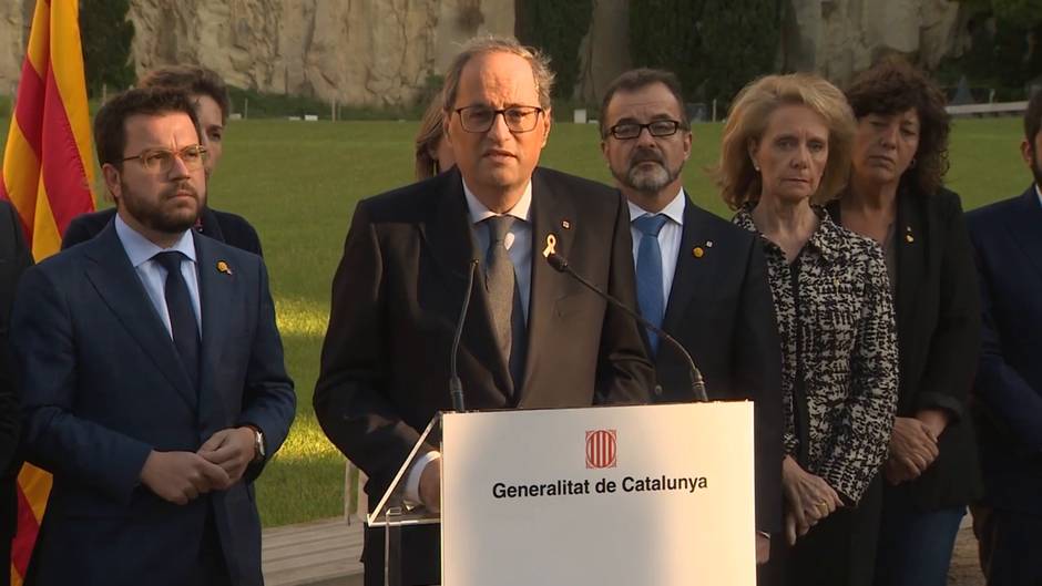 Quim Torra: «Lo volveremos a hacer»