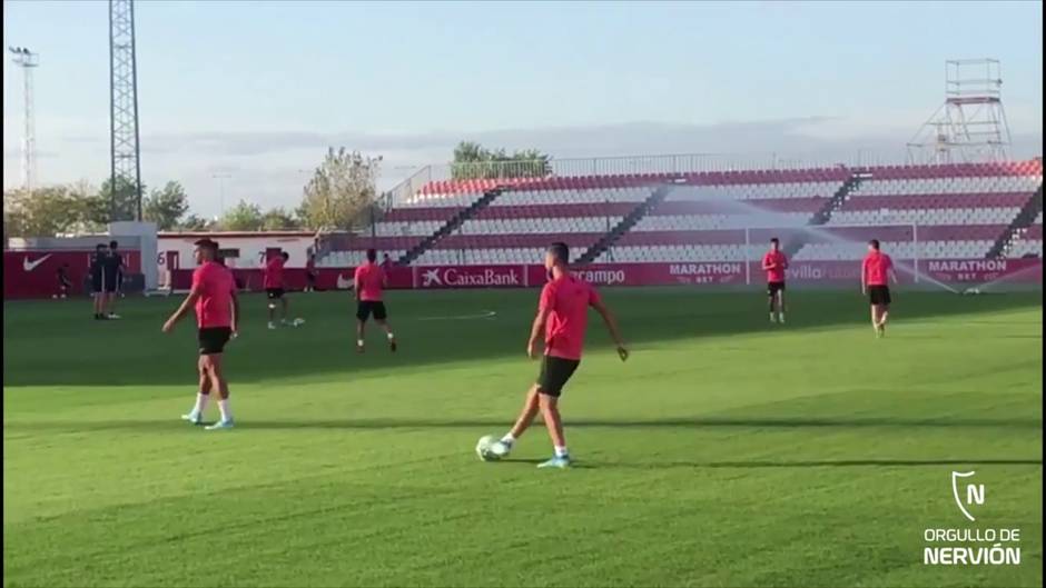 El Sevilla FC ultima la preparación de su choque contra el Levante