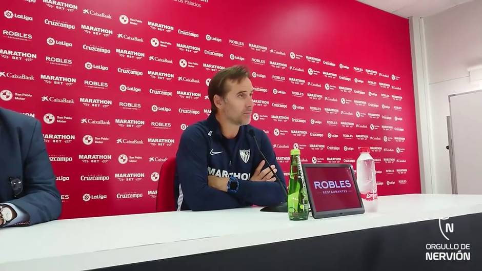 Lopetegui y la situación de los delanteros del Sevilla FC