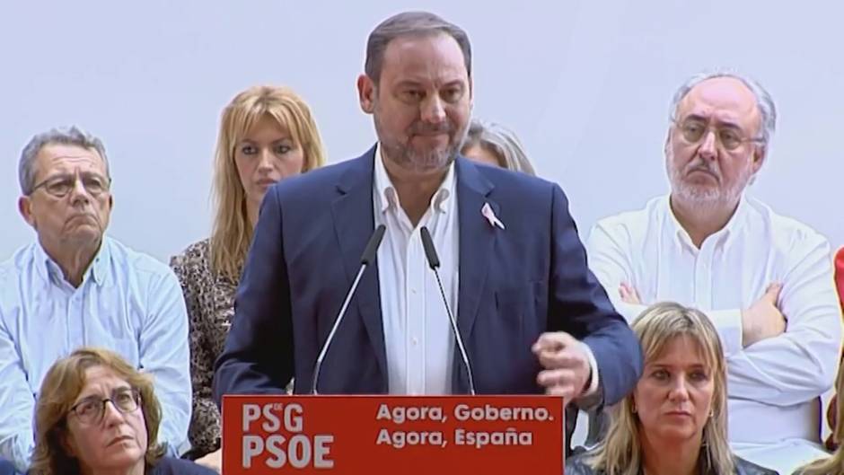 Ábalos afirma que "hoy lo de Cataluña es un problema de orden público"