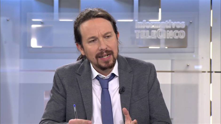 Iglesias dice que Cataluña no puede ser una "excusa" de Sánchez para pactar con el PP