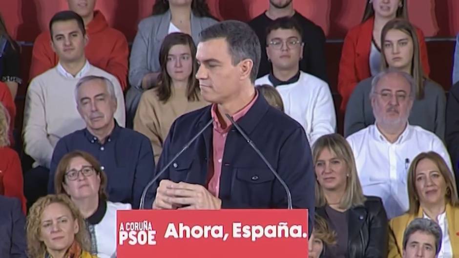 Sánchez critica las soluciones de la derecha en Cataluña