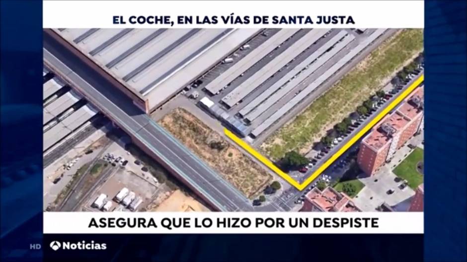 Coche en Santa Justa