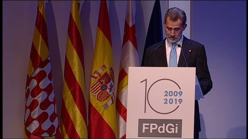 Felipe VI: "Hoy no pueden tener cabida ni la intolerancia, ni la violencia, ni el menosprecio a otros"