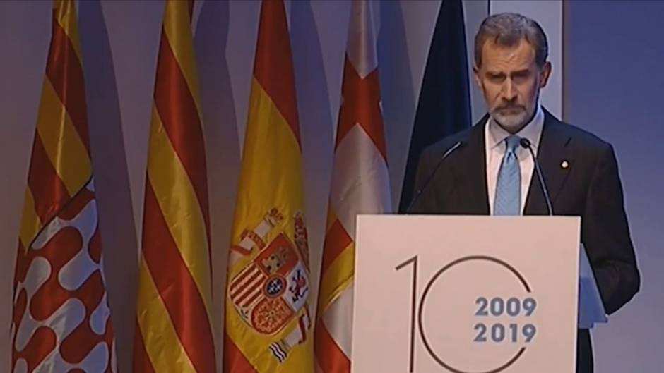 El Rey reivindica la contribución de Cataluña al proyecto democrático