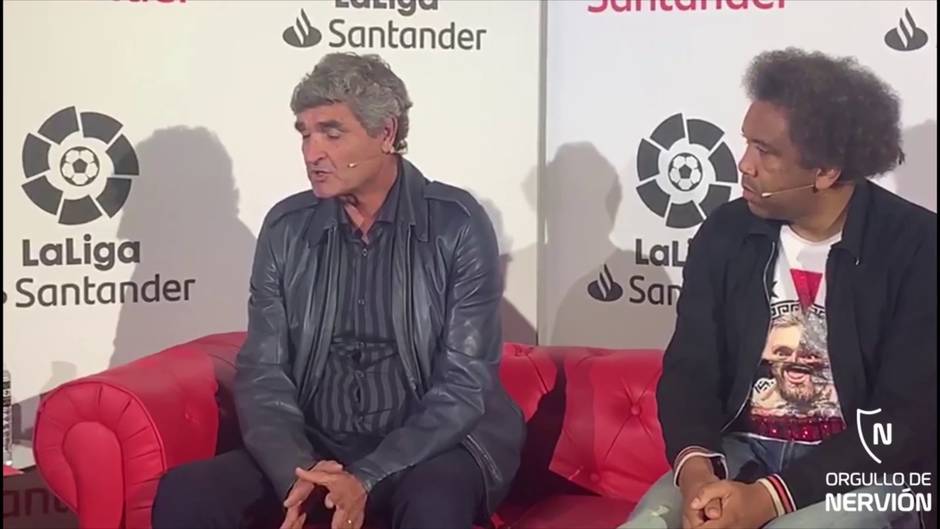 Juande Ramos y Benjamín opinan en el coloquio de LaLiga Santander Talks sobre el derbi Betis-Sevilla