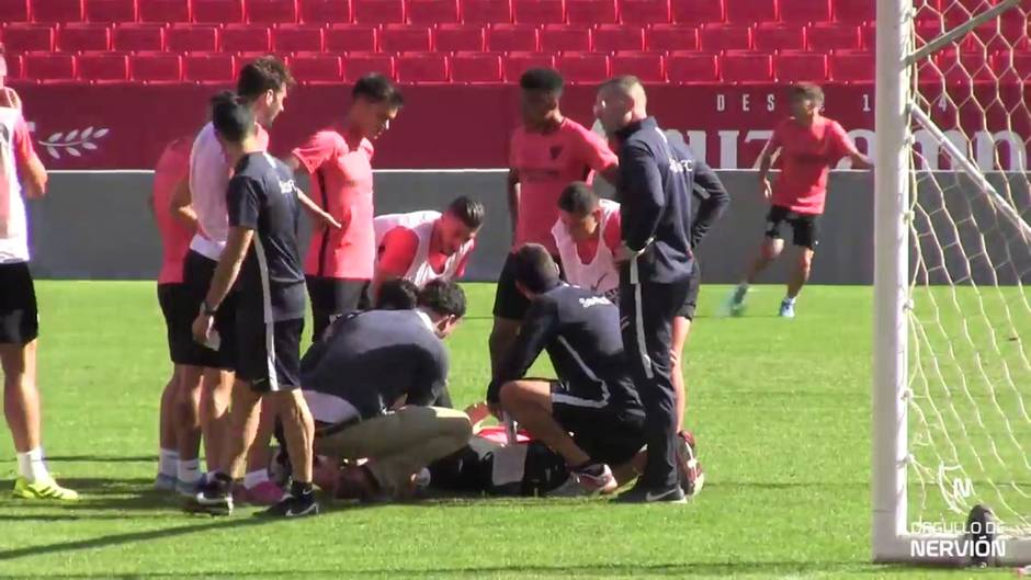 Entrenamiento a puertas abiertas del Sevilla FC