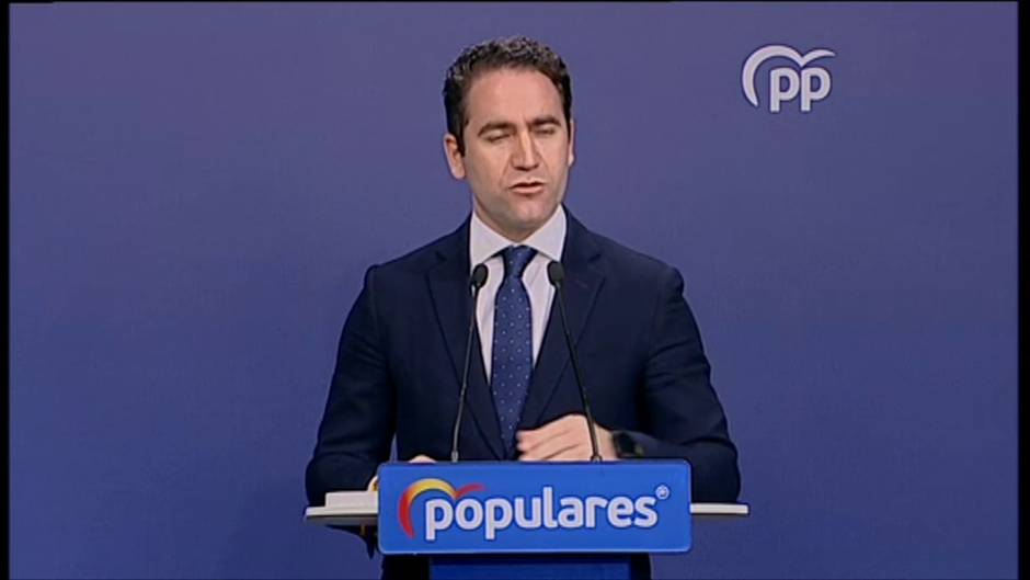 García Egea: "Sánchez debería empezar a pensar en irse si se confirma la caída de escaños del PSOE"