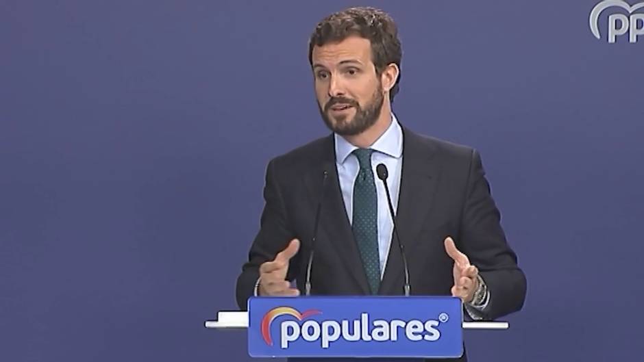 Casado dice que Sánchez cierra la puerta a "cualquier colaboración"