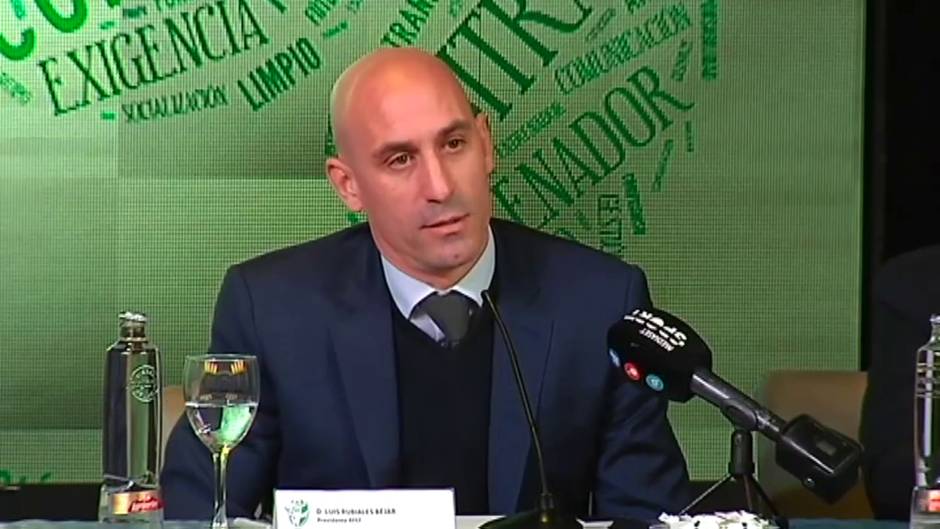 Rubiales: "Este es año del fútbol modesto"