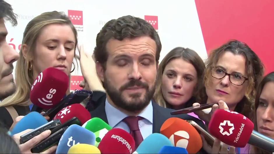 Casado dice que Pedro Sánchez ha "quemado sus naves"