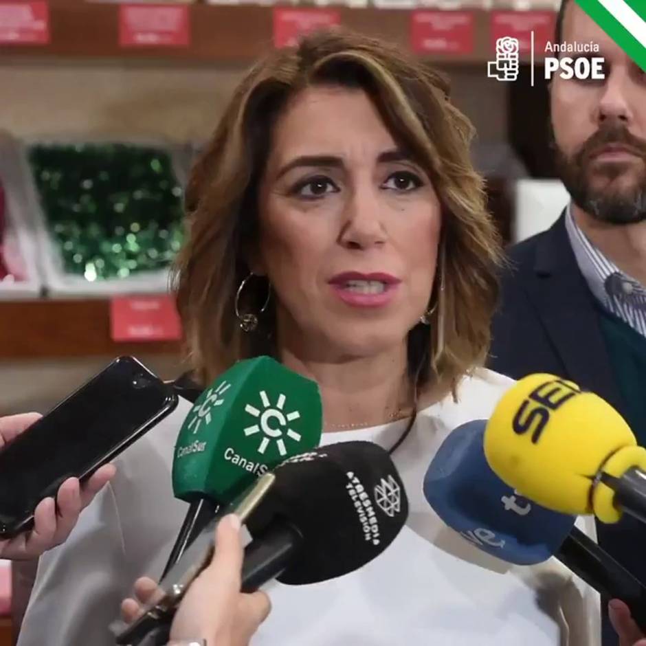 Susana Díaz despeja la responsabilidad en los ERE con críticas a la «ultraderecha»