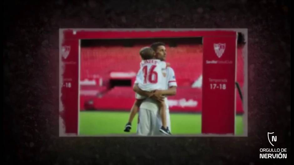 El vídeo promocional del libro sobre Jesús Navas, capitán del Sevilla FC, obra de Juan Manuel Ávila