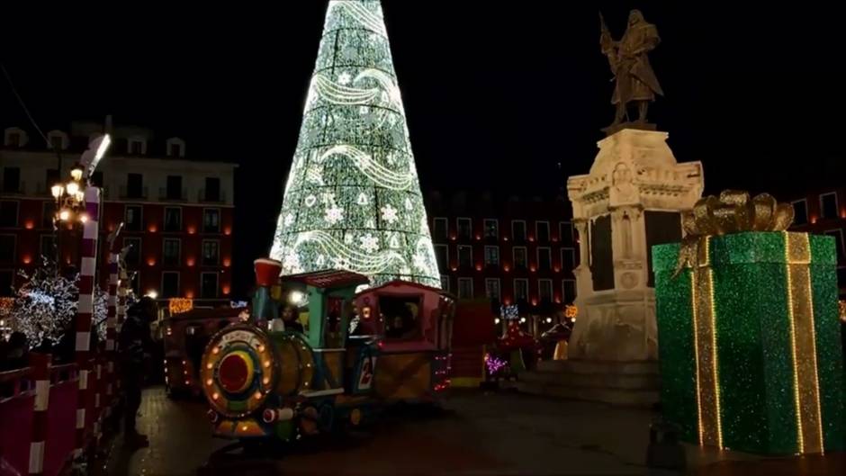 Valladolid enciende la Navidad con 1,7 millones puntos de luz