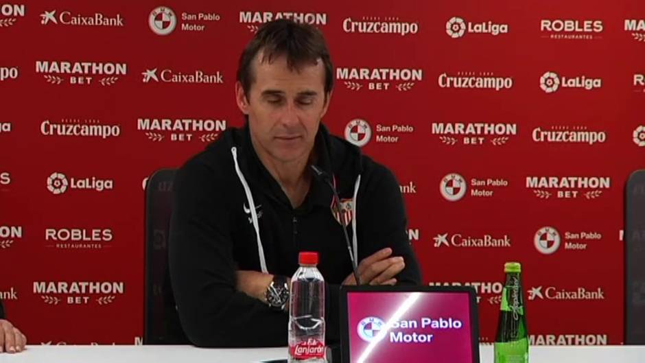 A Lopetegui no le sorprenden los pitos al equipo: "Es máxima exigencia"