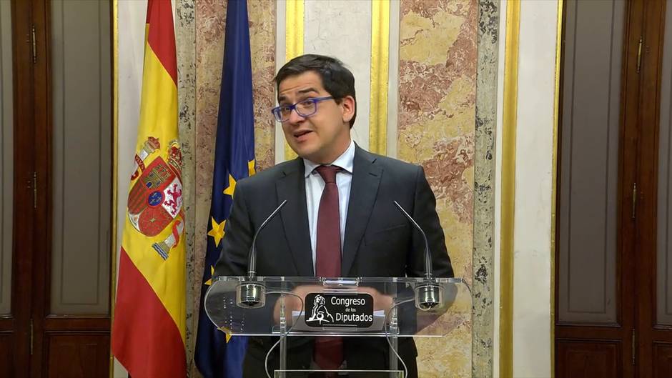 Cs culpa al PSOE y a Vox de vetarlo en la Mesa del Congreso