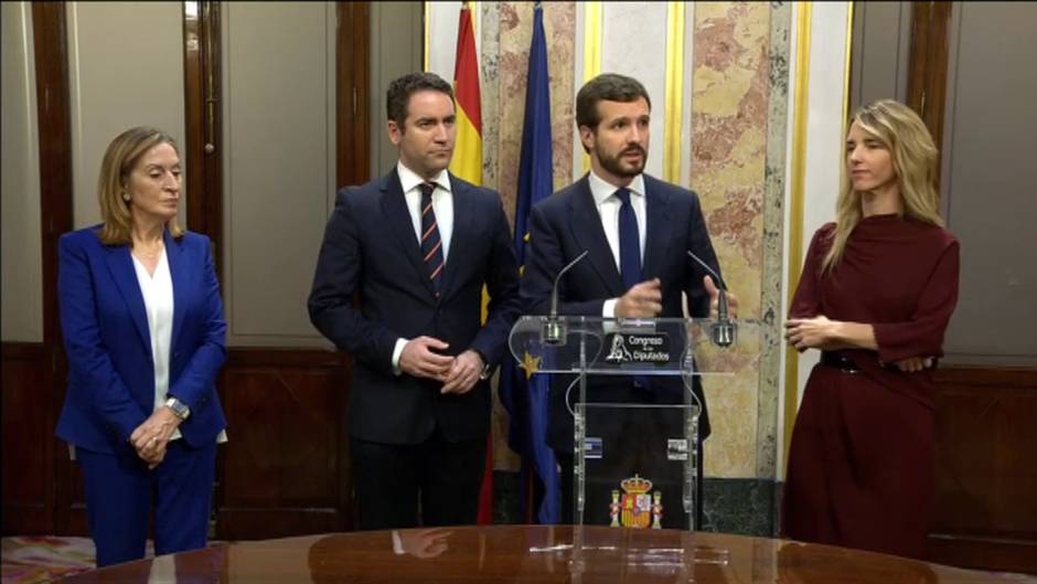 El PP solicitará la comparecencia de Sánchez en el Congreso para informar del caso de los ERE