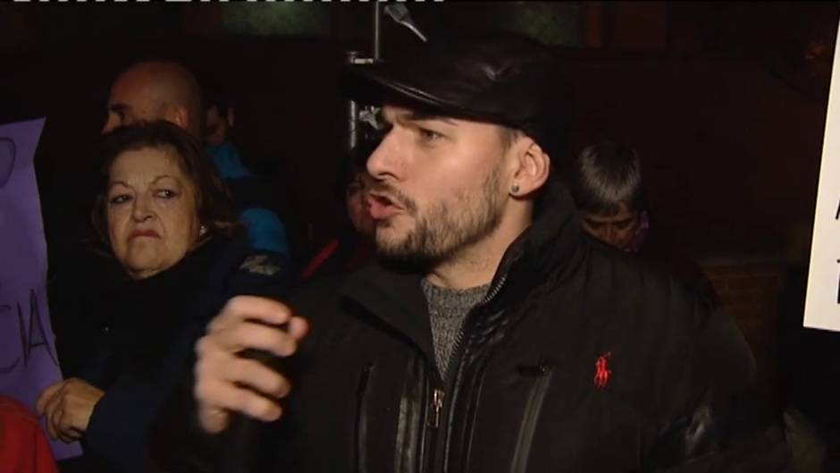 Concentración en Madrid para condenar el asesinato de Alessia