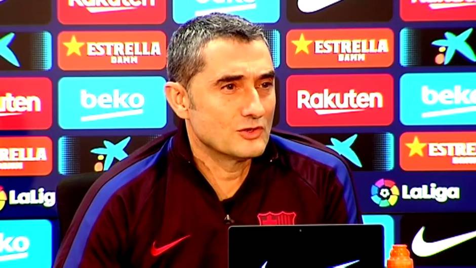 Valverde: "Tengo la suerte de decir que he entrenado a Messi"
