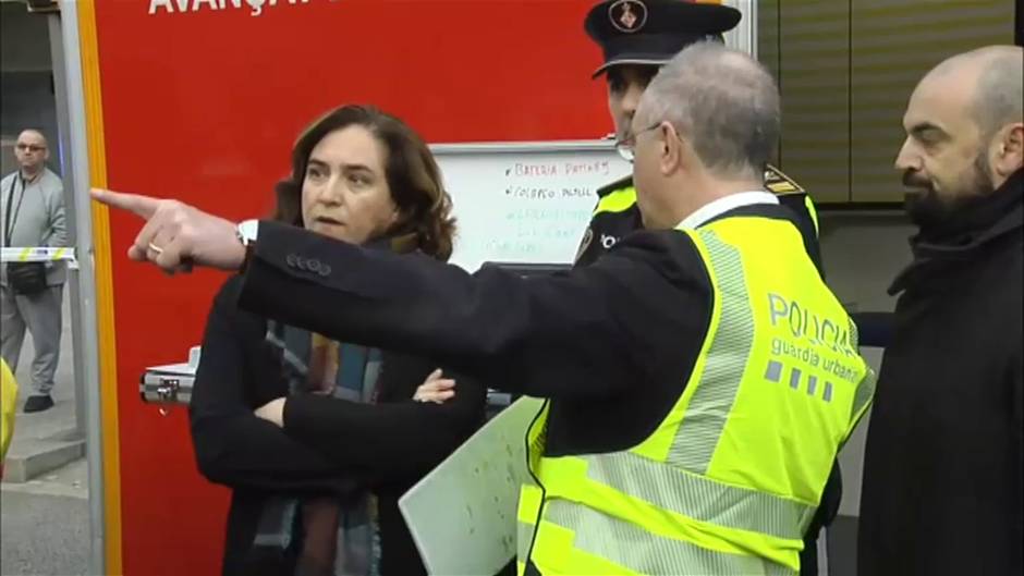 Se investiga si el incendio de hoy en un local de Barcelona ha sido intencionado